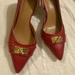 Tommy Hilfiger red heels. Size 8 Wicked RED